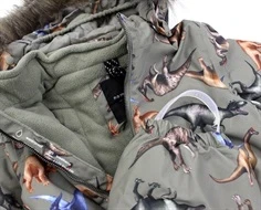 Name It vetiver dinoprint flyverdragt